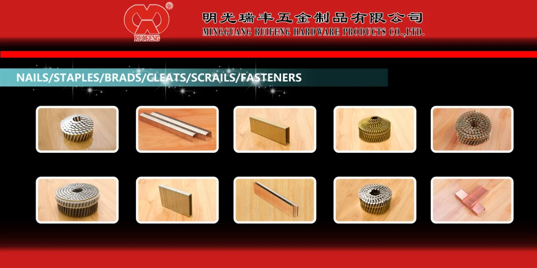 Factory Supply 28& 34 Deg Clipped Head Paper Tape Strip Nails.