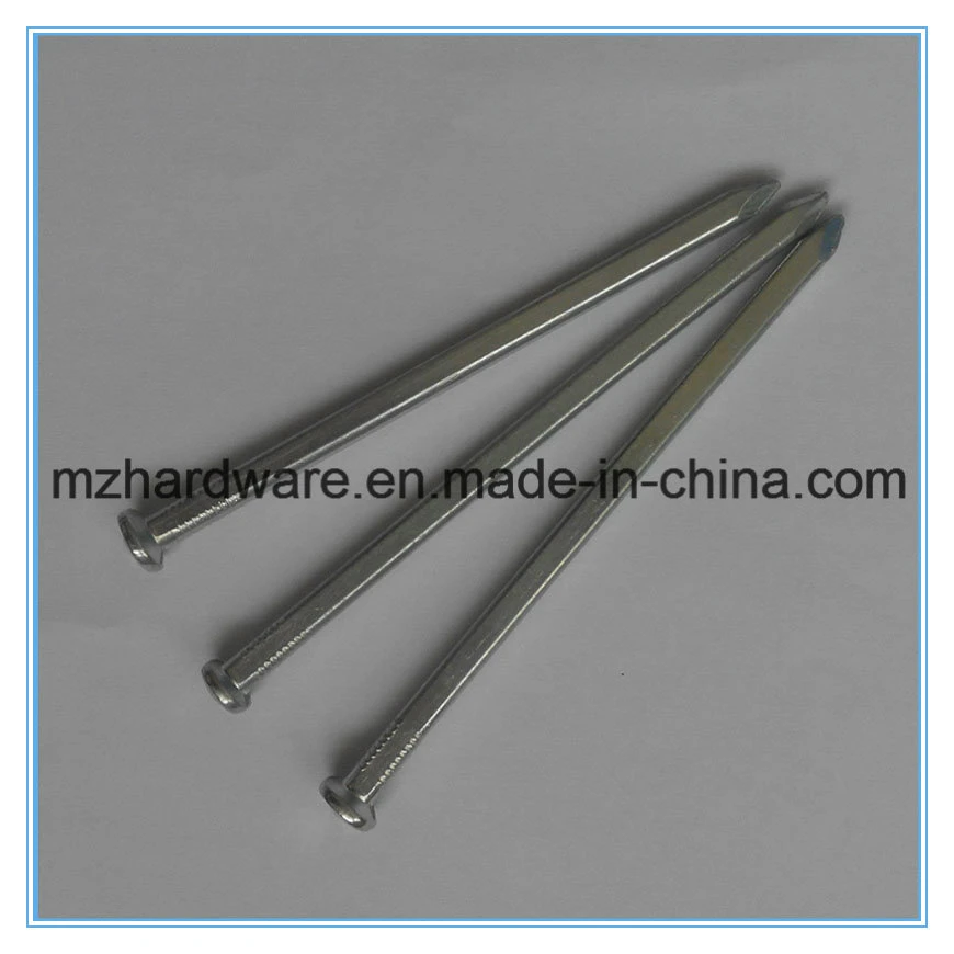 Q195 Good Price and Great Quality Polished or Galvanized Square Boat Nail 6′ ′ (Mainly for buiding boat)