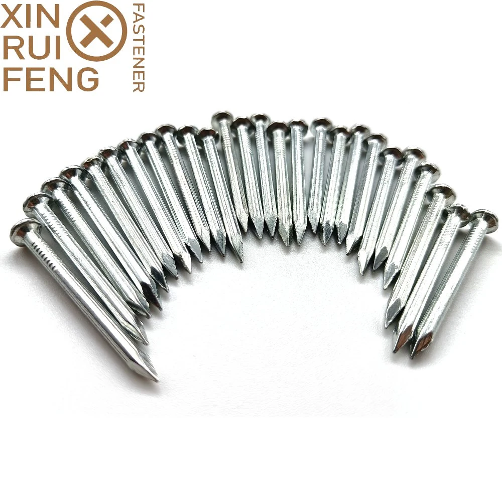 DIN GB GOST Carbon Steel Flat Head Galvanized Iron Nail